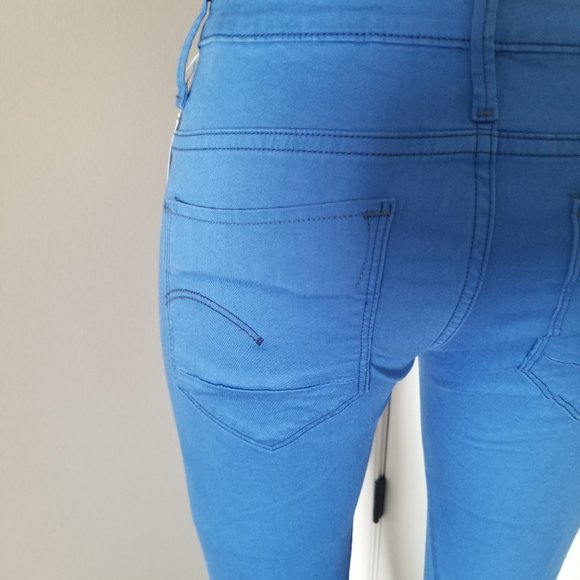 G-STAR RAW Arc 3D Super Skinny Colour Women Slim Fit (Deep Ink) - Picture 6 of 12